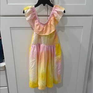 Old Navy Pink and Yellow Kids Dress